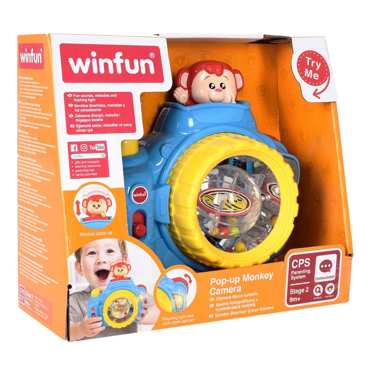 

Фотоапарат Winfun Funny Monkey 0766-NL ТМ: Winfun, 0766-NL