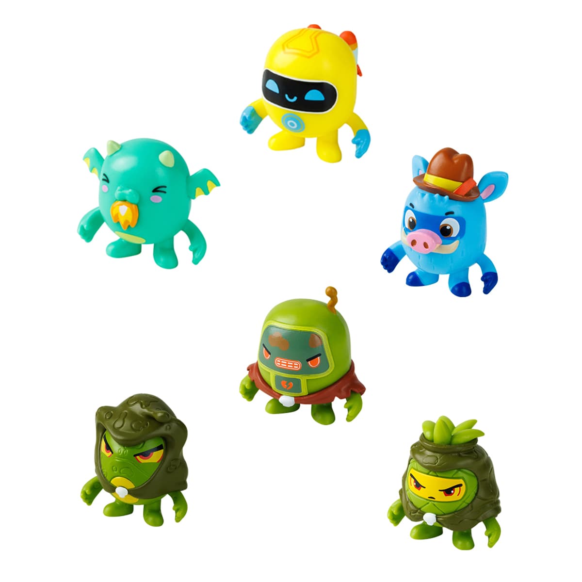 

Набор коллекционных фигурок Piñata Smashlings Причудливые герои 8 шт SL2065 ТМ: Piñata Smashlings, SL2065