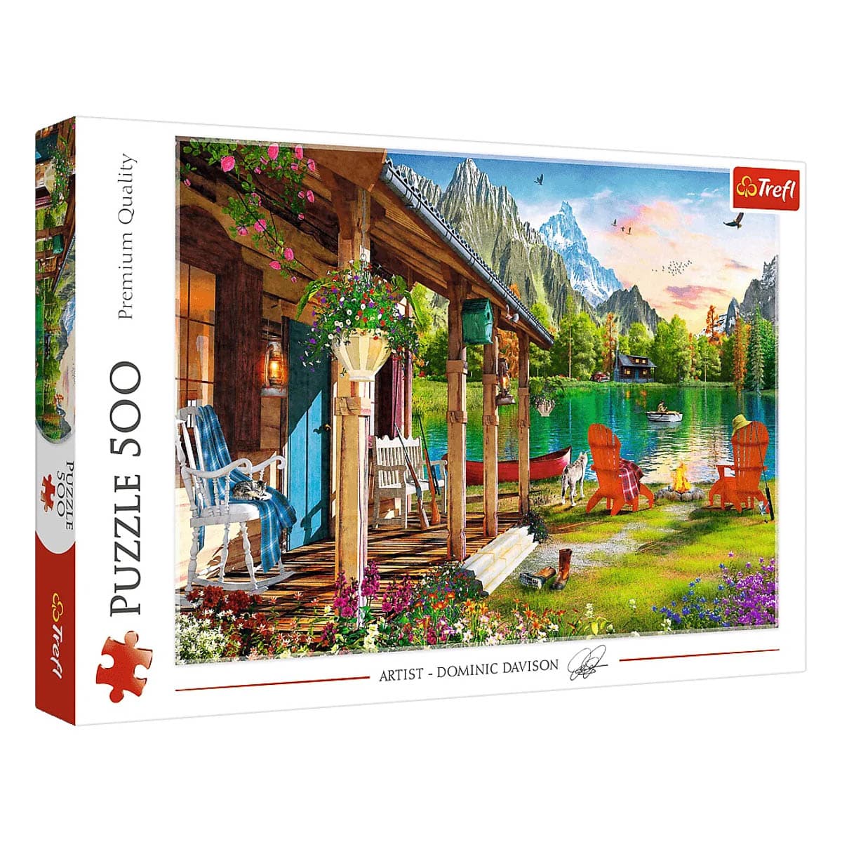 

Пазл Trefl Cabin in the Mountains 500 эл 37408 ТМ: Trefl, 37408