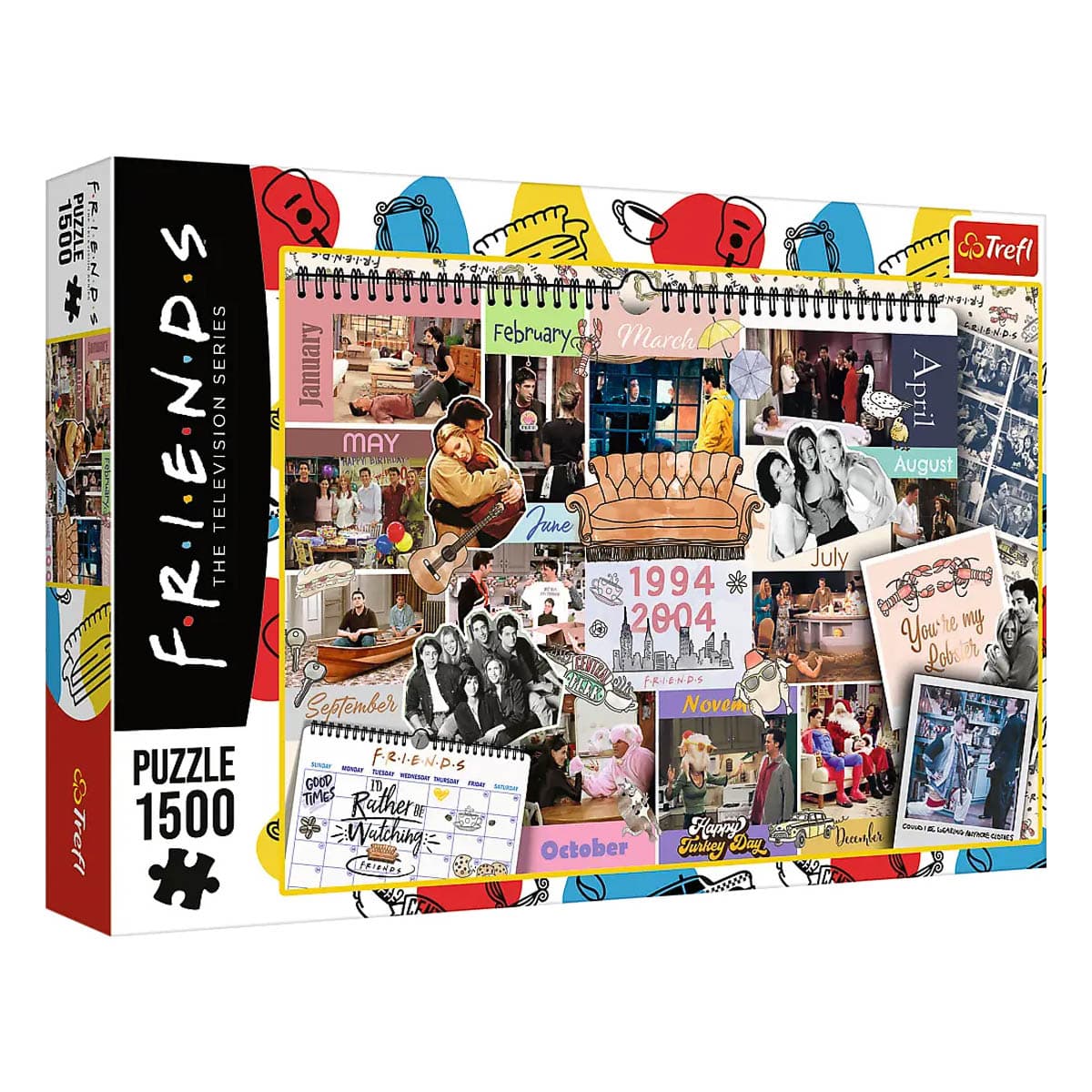 

Пазл Trefl Friends Calendar Story 1500 эл 26197 ТМ: Trefl, 26197