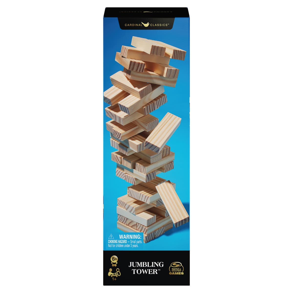 

Настольная игра Spin Master Jumbling Tower (укр) SM98365/6065338 ТМ: Spin Master, SM98365/6065338