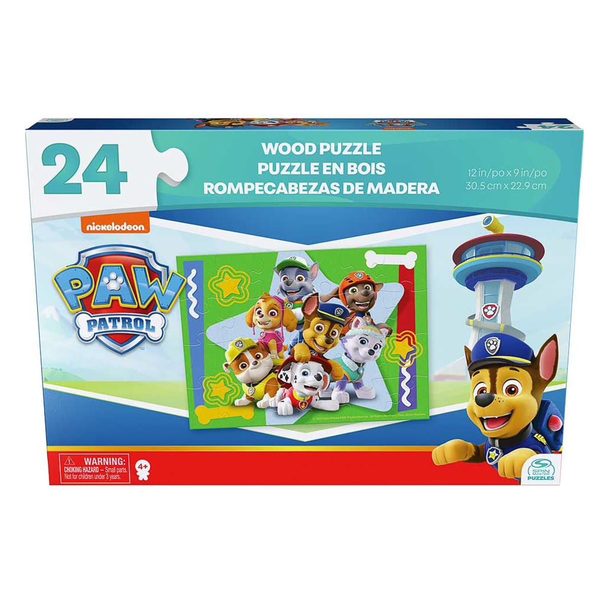 

Пазл деревянный Spin Master Paw Patrol Героические Щенки 24 эл SM98489/6066932 ТМ: Spin Master, SM98489/6066932