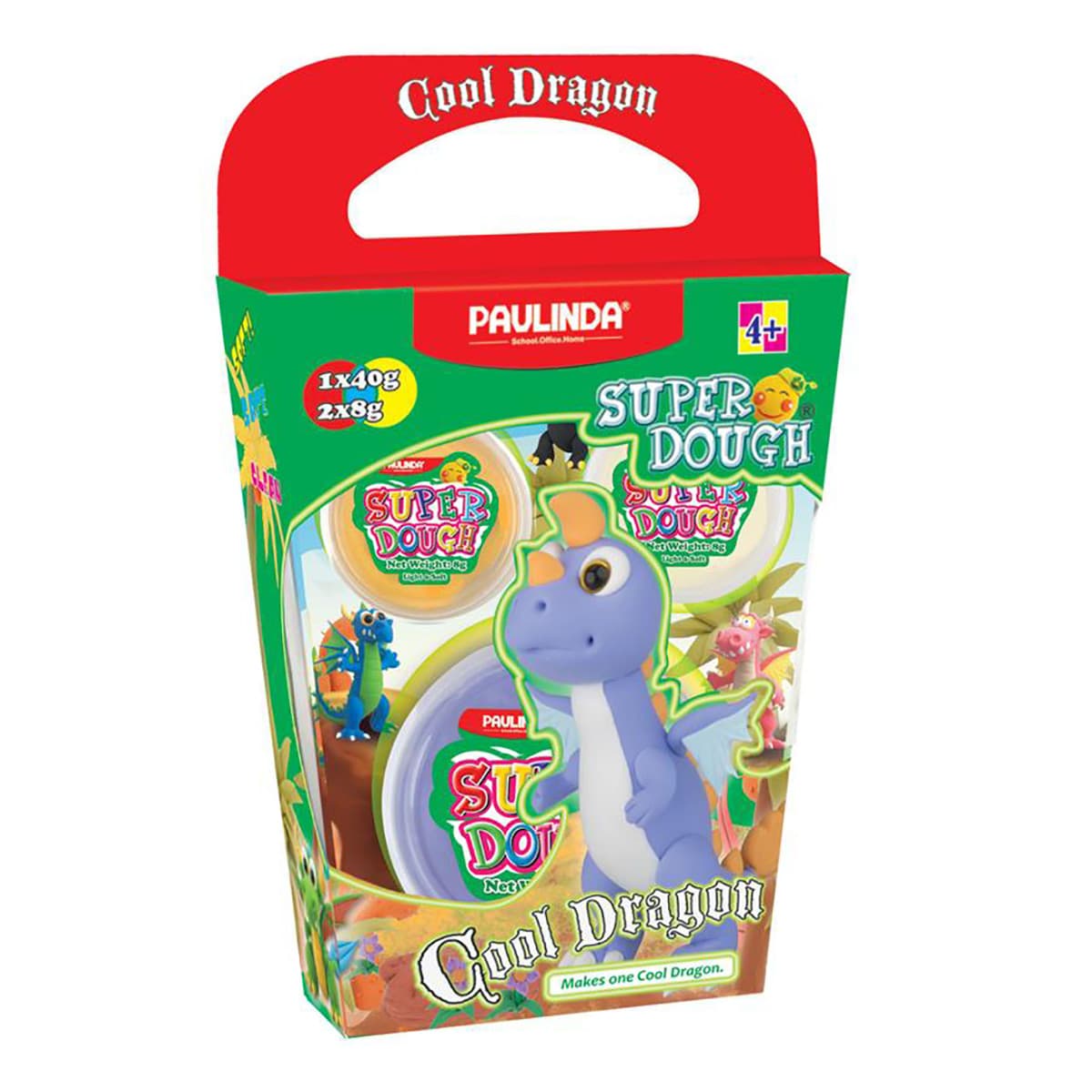 

Набор для лепки Paulinda Cool Dragon 7 эл PL-081378-18 ТМ: Paulinda, PL-081378-18