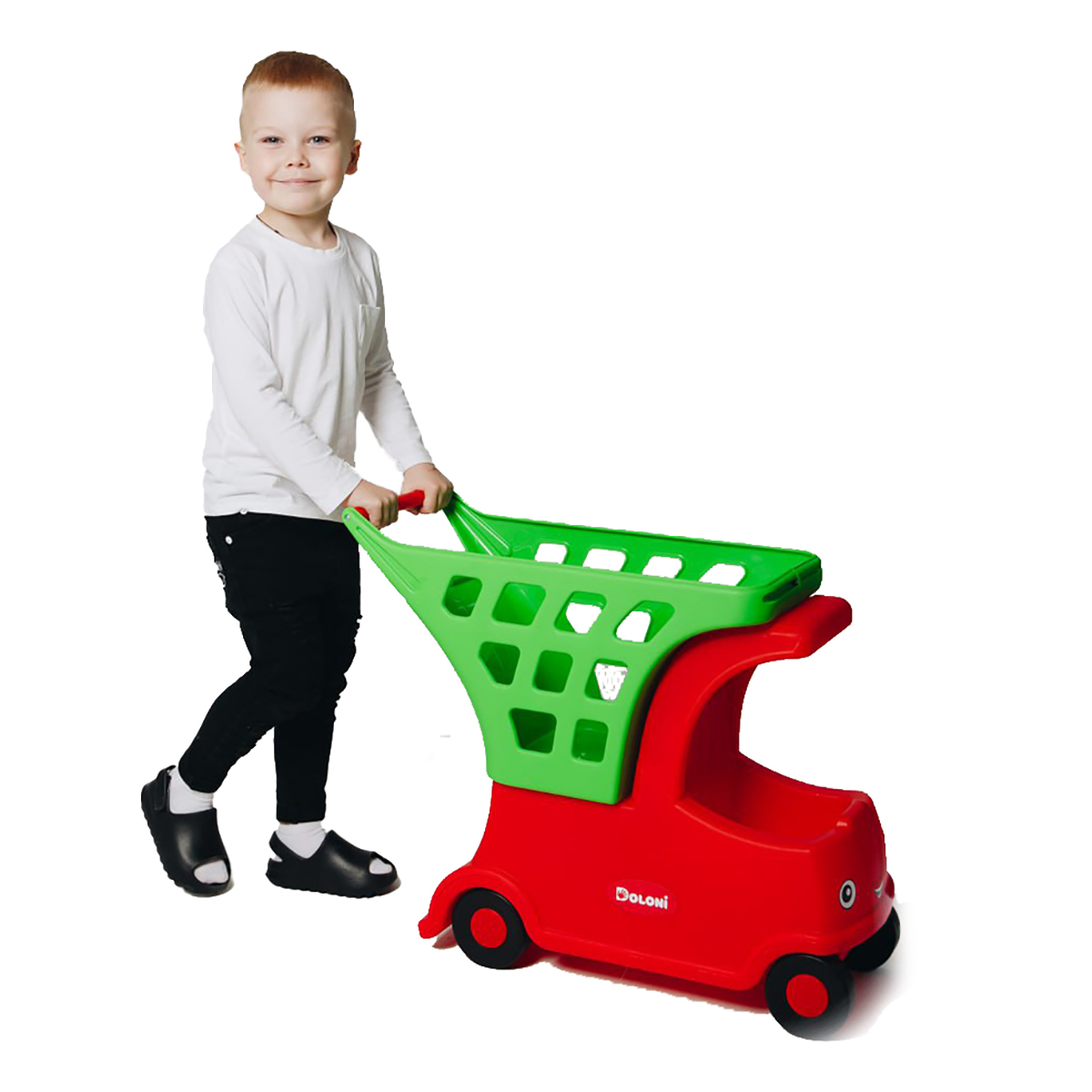 Візок-автомобіль Doloni Funny Shopping - 6