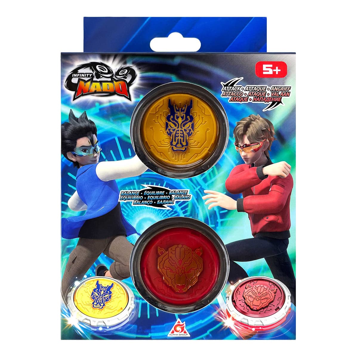 

Набор Auldey Infinity Nado Starter Dragon and Bear EU654196 ТМ: Auldey, EU654196