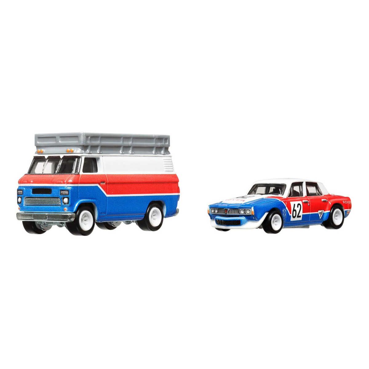 

Коллекционная модель машинки 70 Rover P6 Group 2 и транспортер HW Rally Hauler FLF56/HKF45 ТМ: HotWheels, FLF56/HKF45
