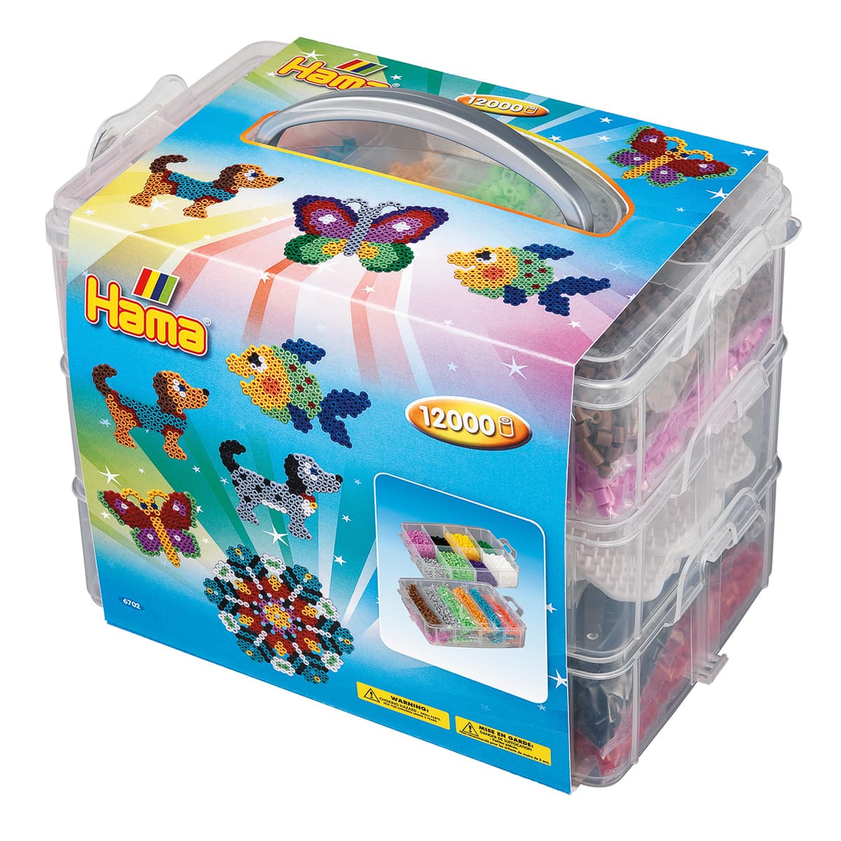 

Набор-сортер Термомозаика Hama Midi 12000 эл HM-6751 ТМ: Hama, HM-6751