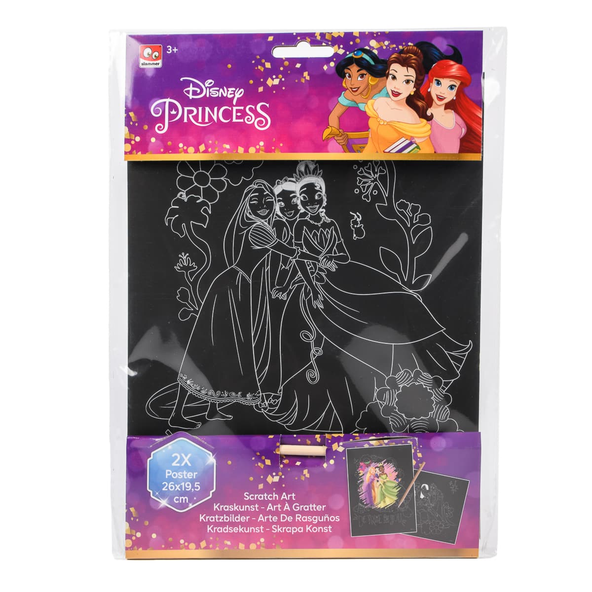 

Набор гравюр Disney Princess 2 шт DP22346 ТМ: Disney Princess, DP22346