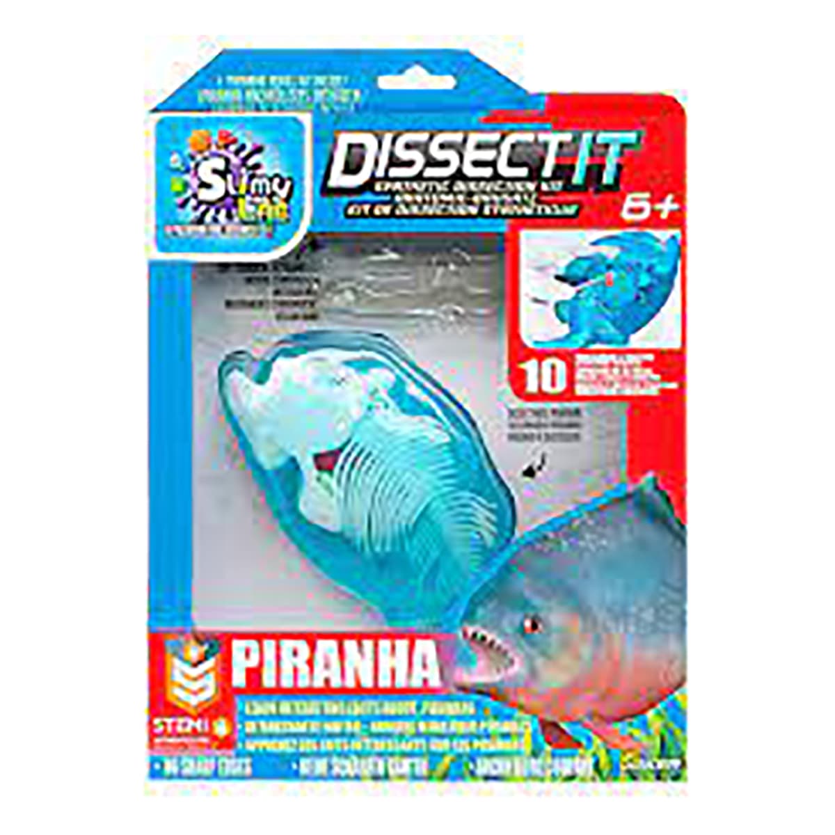 

Развивающий набор Joker Slimy Lab Dissect It Piranha Lab S (англ) 38086 ТМ: Joker, 38086