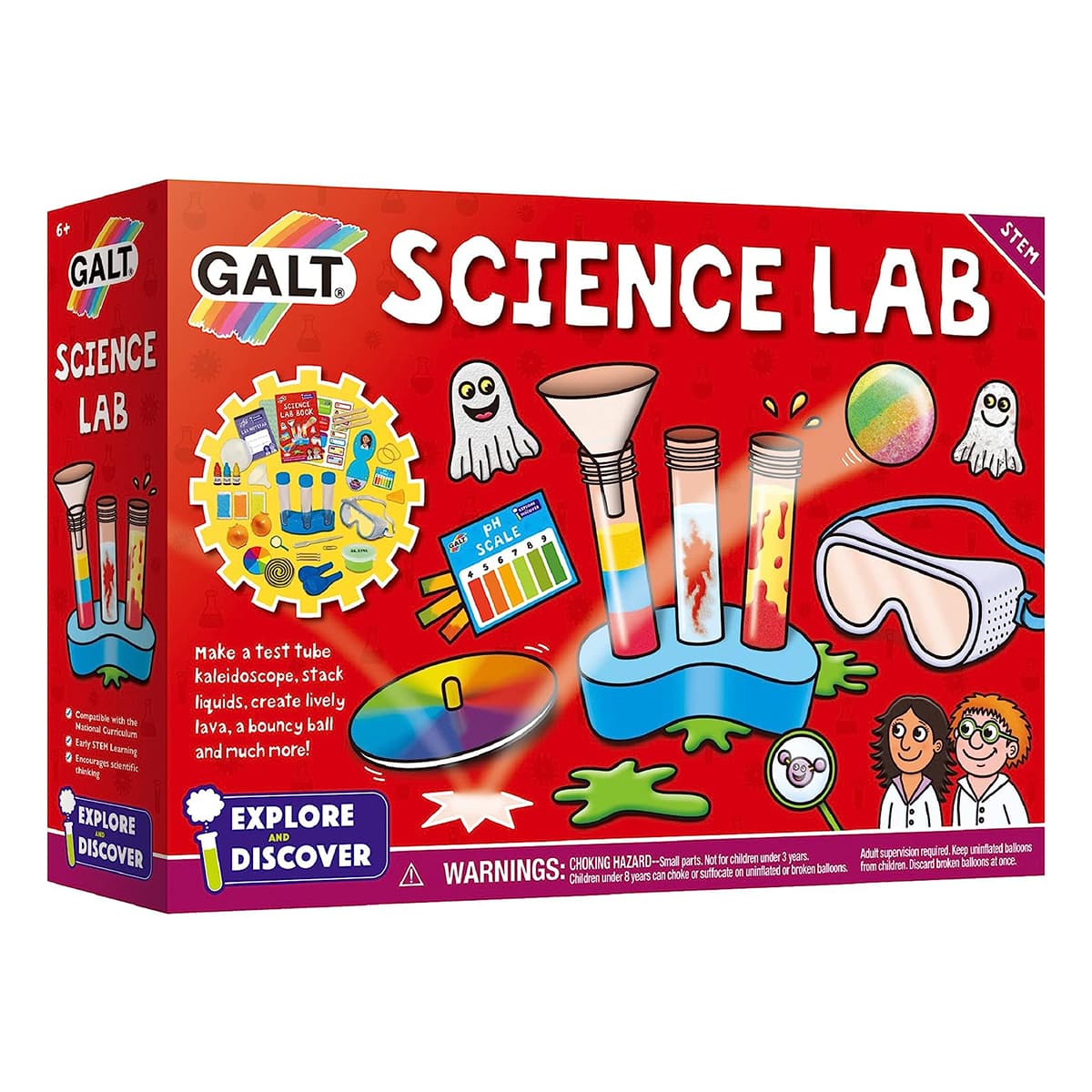 

Набор для исследования Galt Science lab (англ) 1004861 ТМ: Galt, 1004861