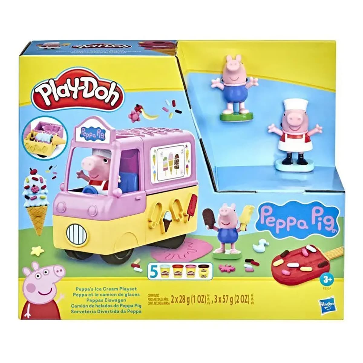 

Набор Play-Doh Peppa's Ice Cream Playset F3597 ТМ: Play-Doh, F3597