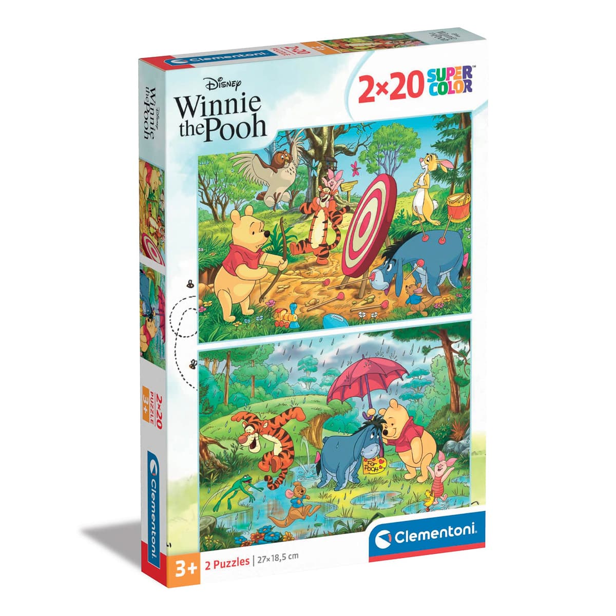 

Набор пазлов 2 в 1 Clementoni Winnie the Pooh 20, 20 эл 24516 ТМ: Clementoni, 24516