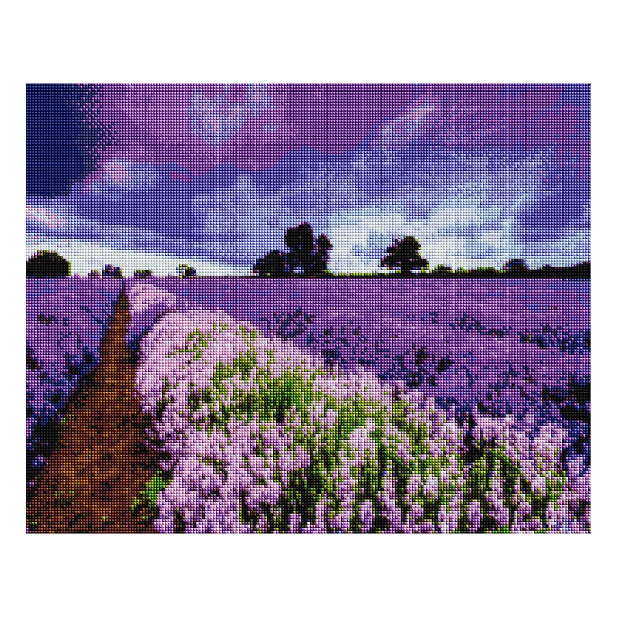 

Алмазная мозаика Brushme Lavender field GF3629 ТМ: Brushme, GF3629