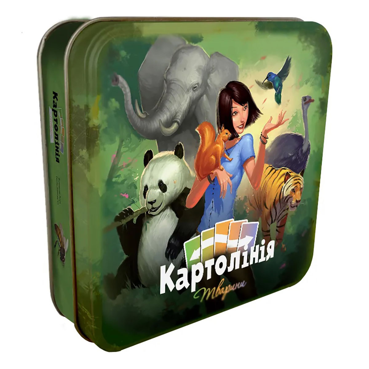 

Настольная игра Rozum Картолінія: Тварини (укр) R041UA ТМ: Rozum, R041UA