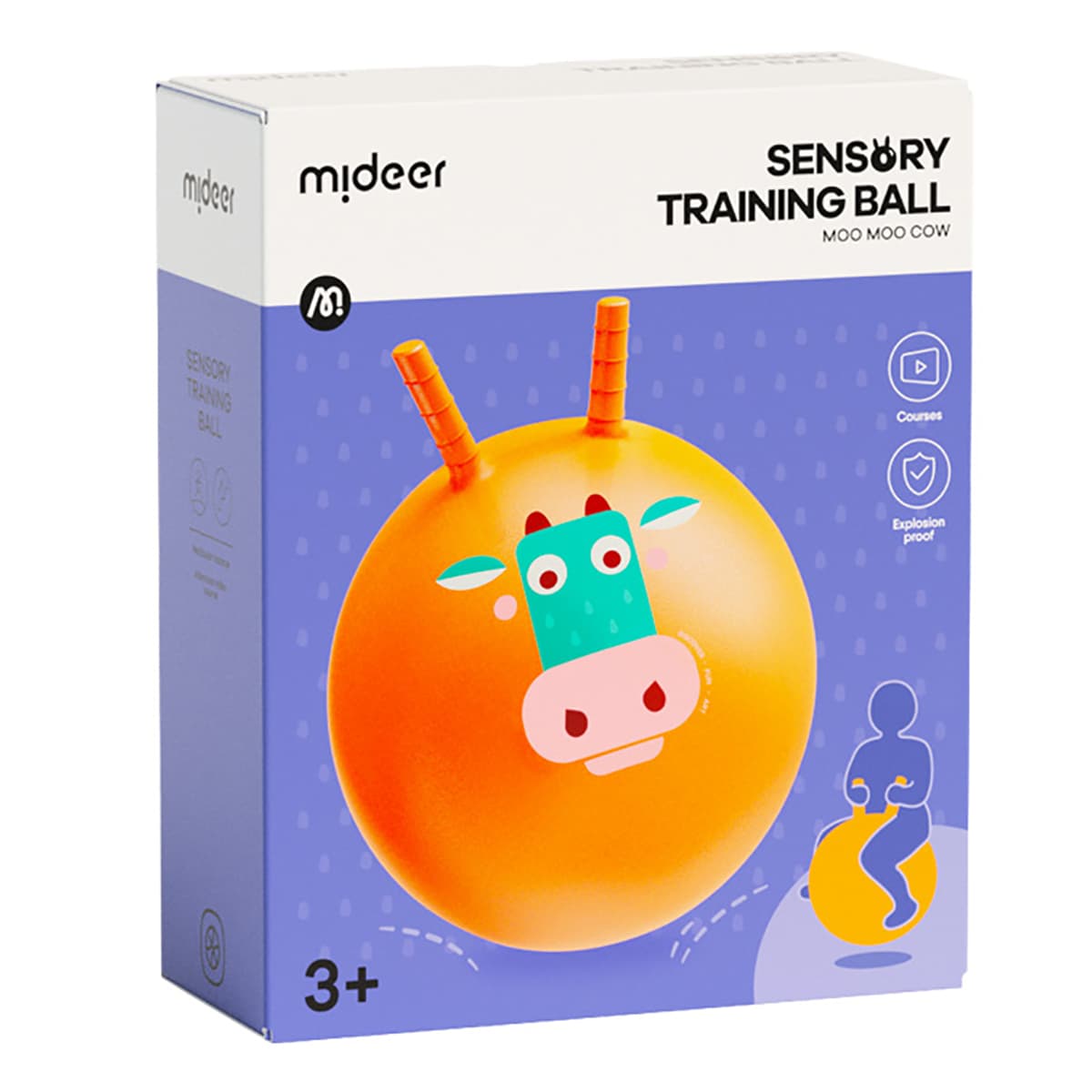 М'яч з ручками Mideer Cow Mu-Mu - 2