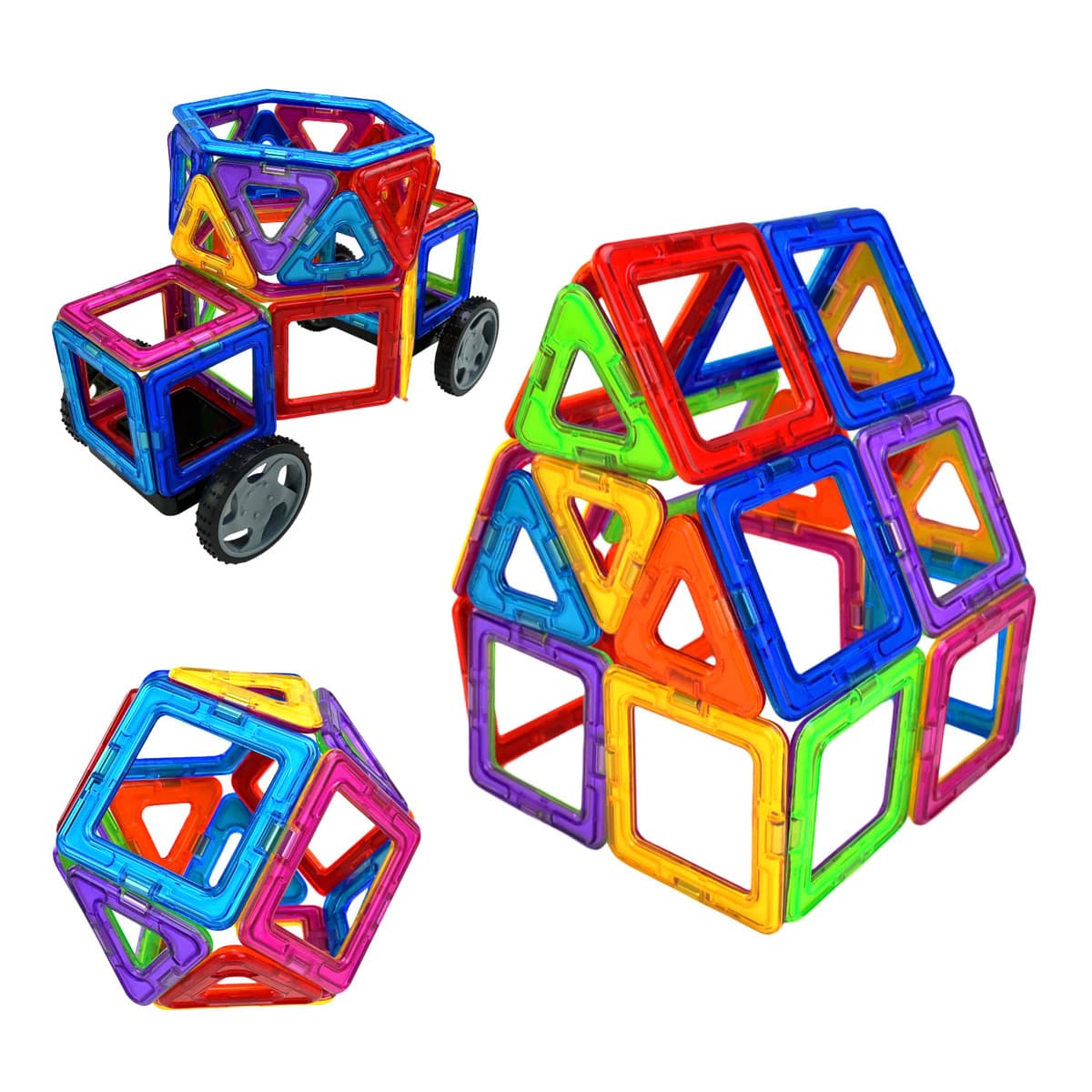 Магнітний конструктор IBlock Create and Play 32 ел - 5