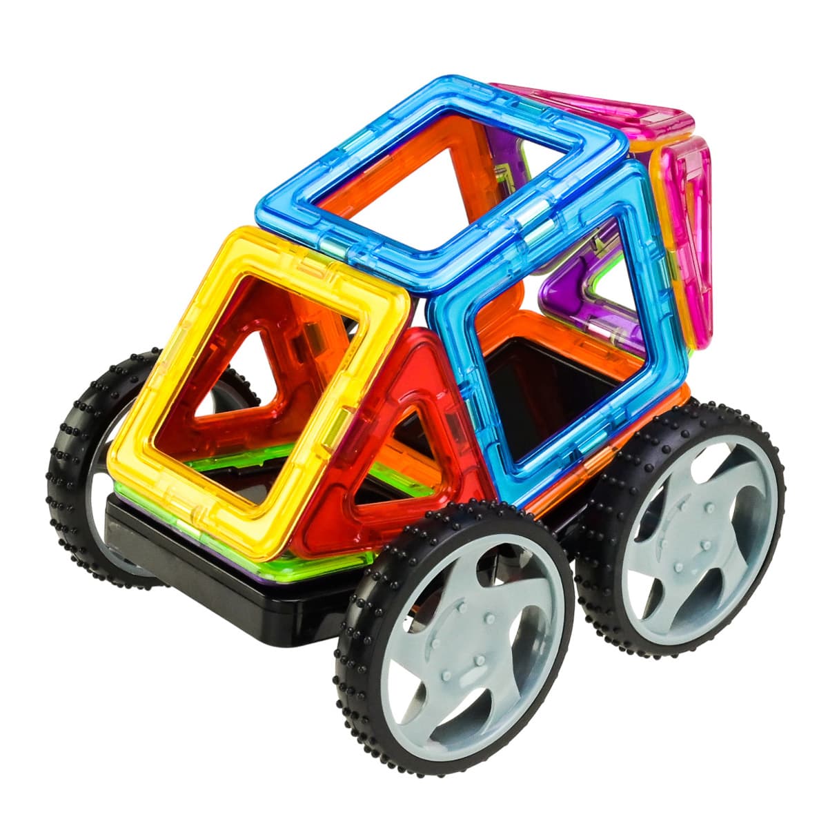Магнітний конструктор IBlock Create and Play 16 ел - 4