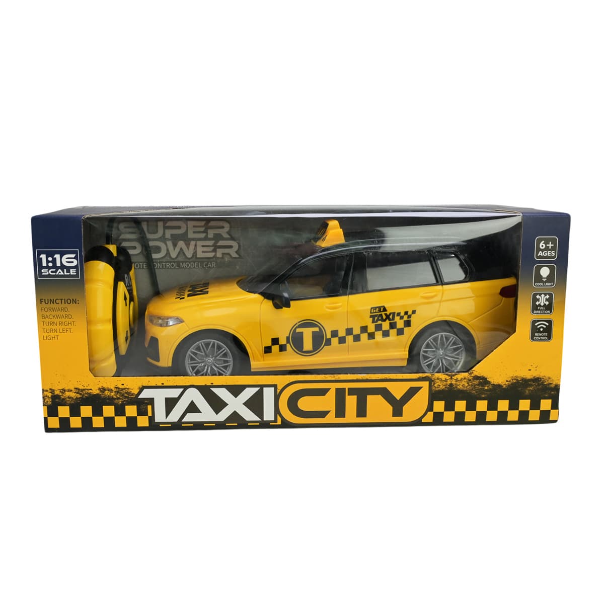 Машинка на радіокеруванні Shantou Taxi city 1:16 - 2