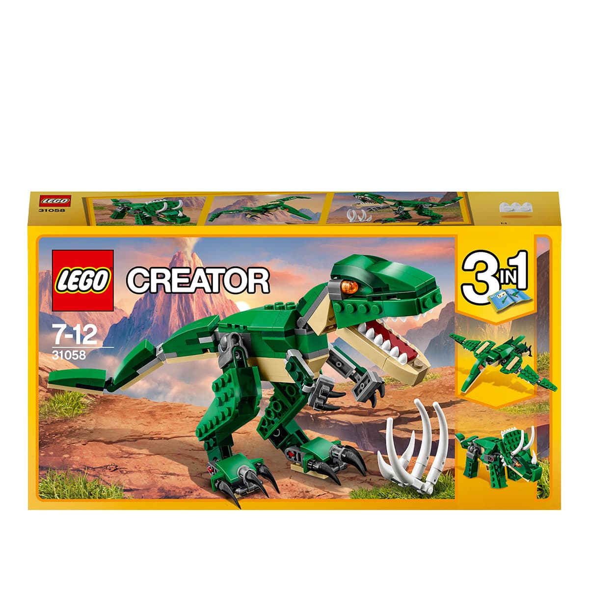 

LEGO Creator Мощные динозавры 31058 31058 ТМ: LEGO, 31058