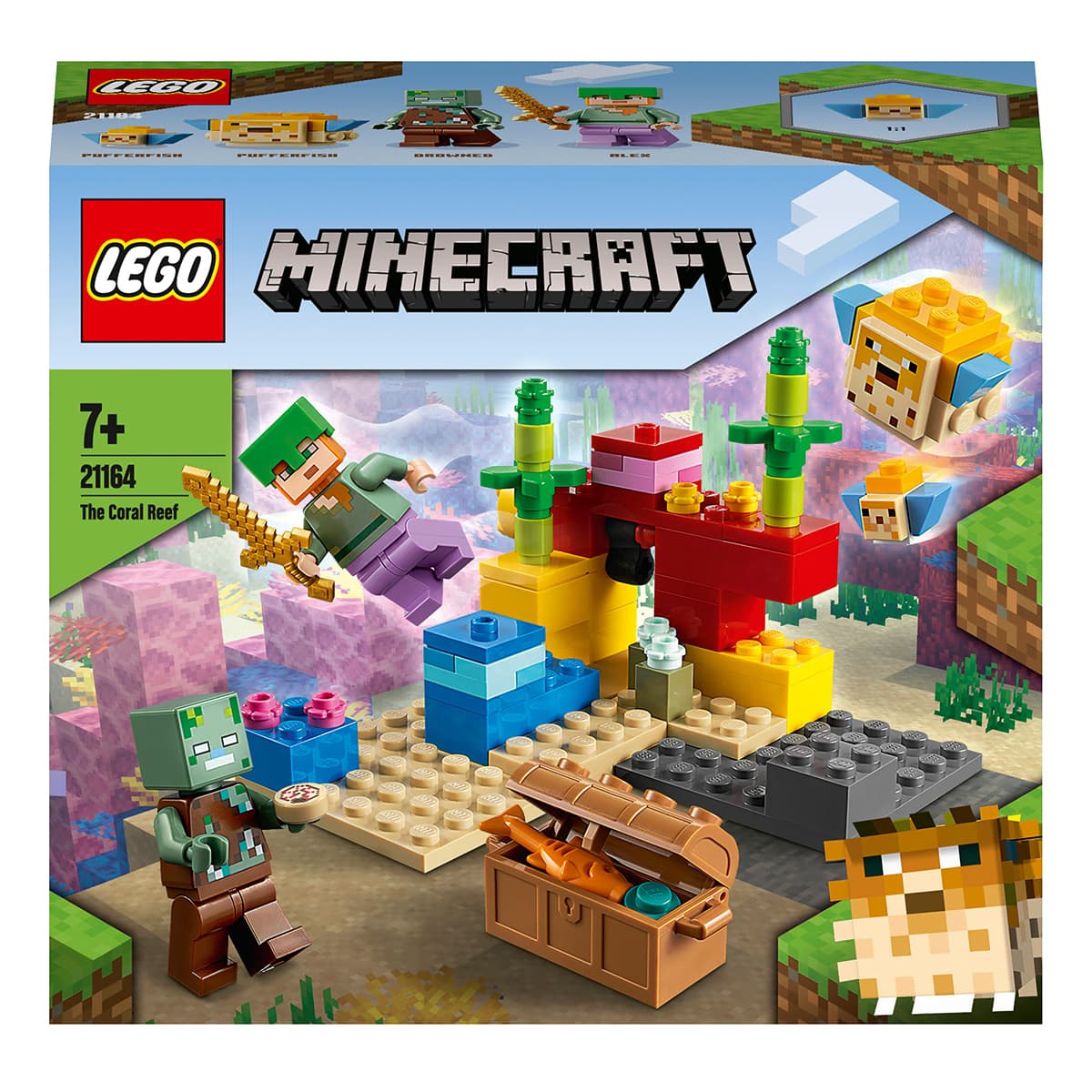 

LEGO Minecraft Коралловый риф 21164 21164 ТМ: LEGO, 21164