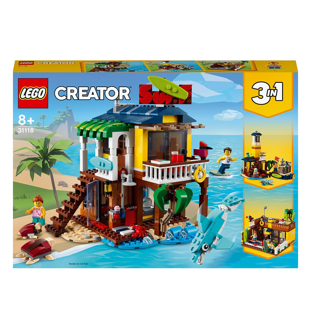 

LEGO Creator Пляжный домик серферов 31118 31118 ТМ: LEGO, 31118