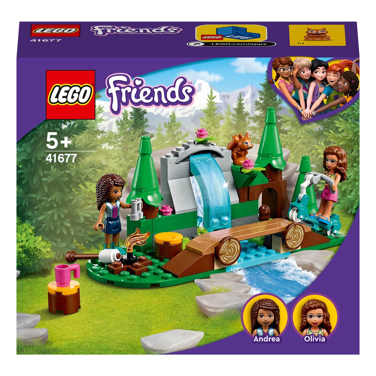 

LEGO Friends Лесной водопад 41677 41677 ТМ: LEGO, 41677