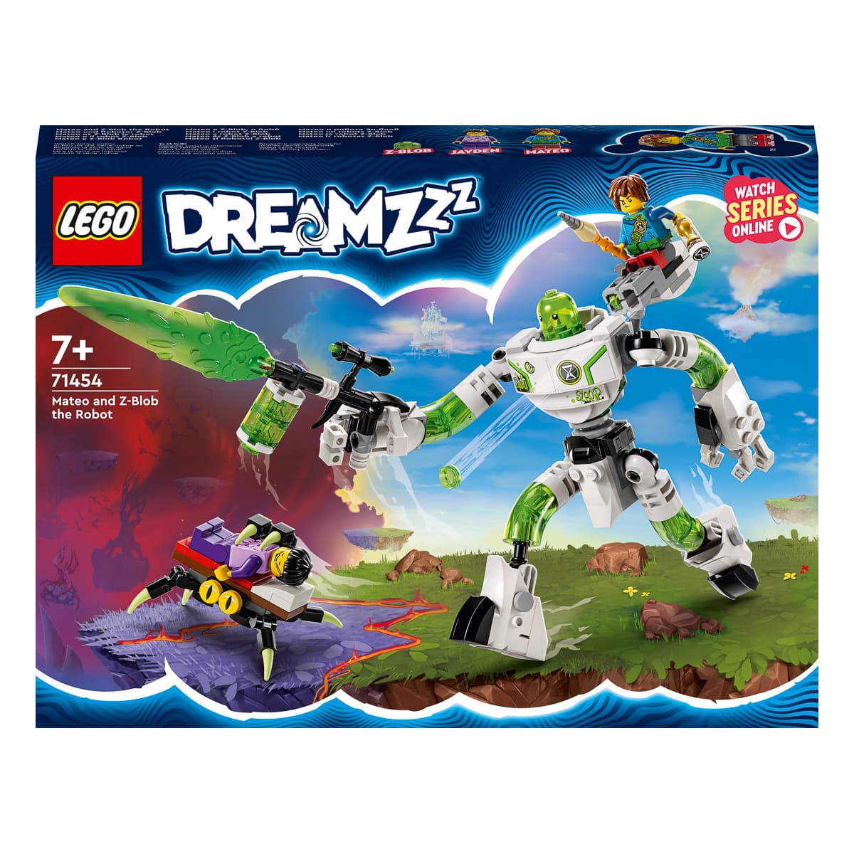 

LEGO DREAMZzz Матео и робот Z-Blob 71454 71454 ТМ: LEGO, 71454