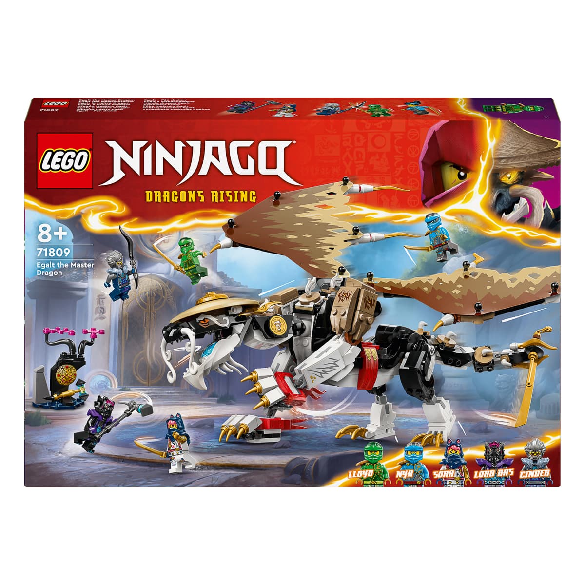 

LEGO Ninjago Эгалт Повелитель Драконов 71809 71809 ТМ: LEGO, 71809