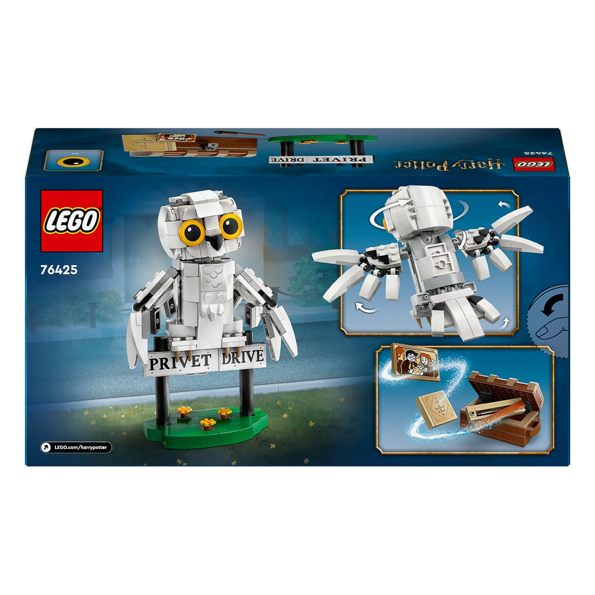 LEGO Harry Potter Гедвіґа на Тисовій вулиці, 4 76425 - 9