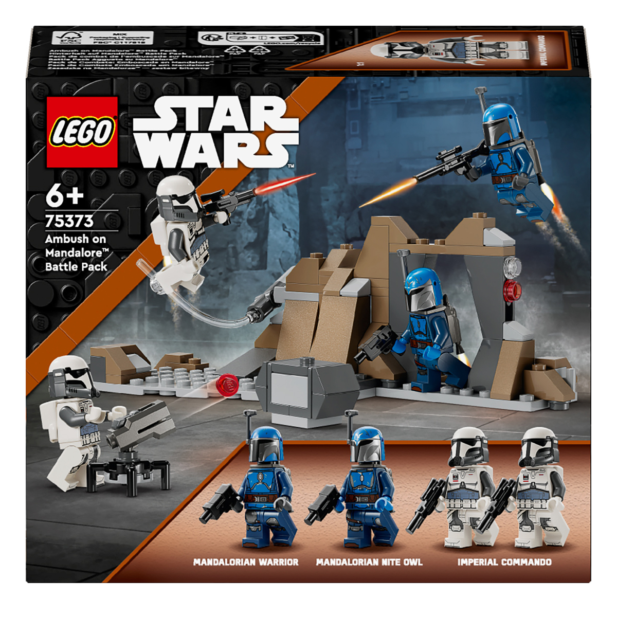 LEGO Star Wars Бойовий комплект «Засідка на Мандалорі» 75373 - 9