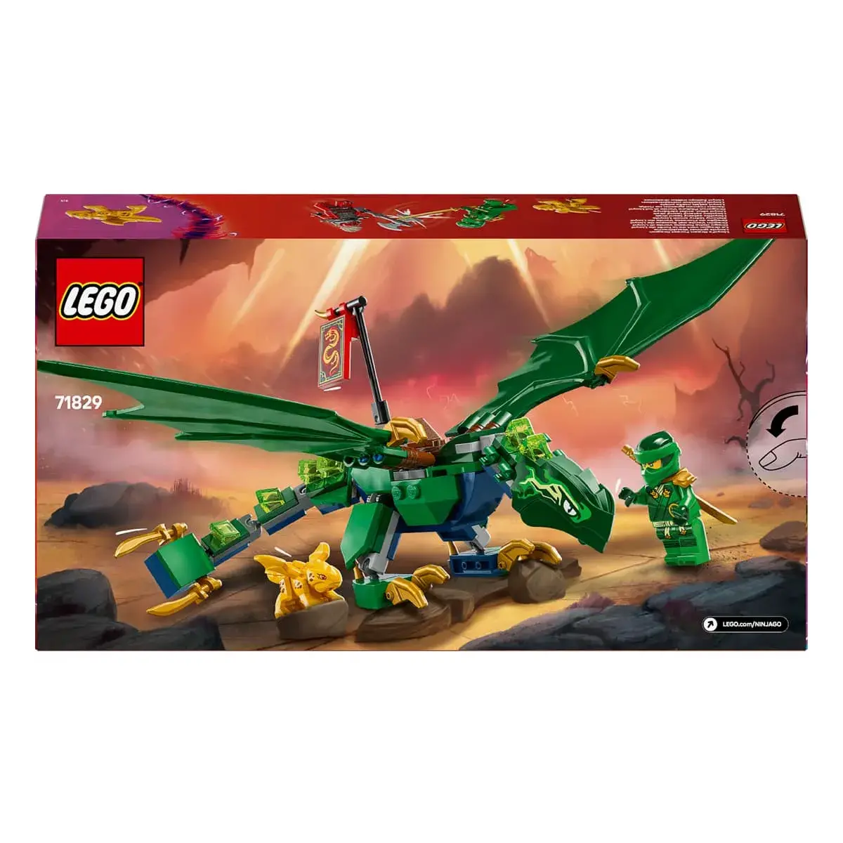 LEGO Ninjago Зелений лісовий дракон Ллойда 71829 - 8