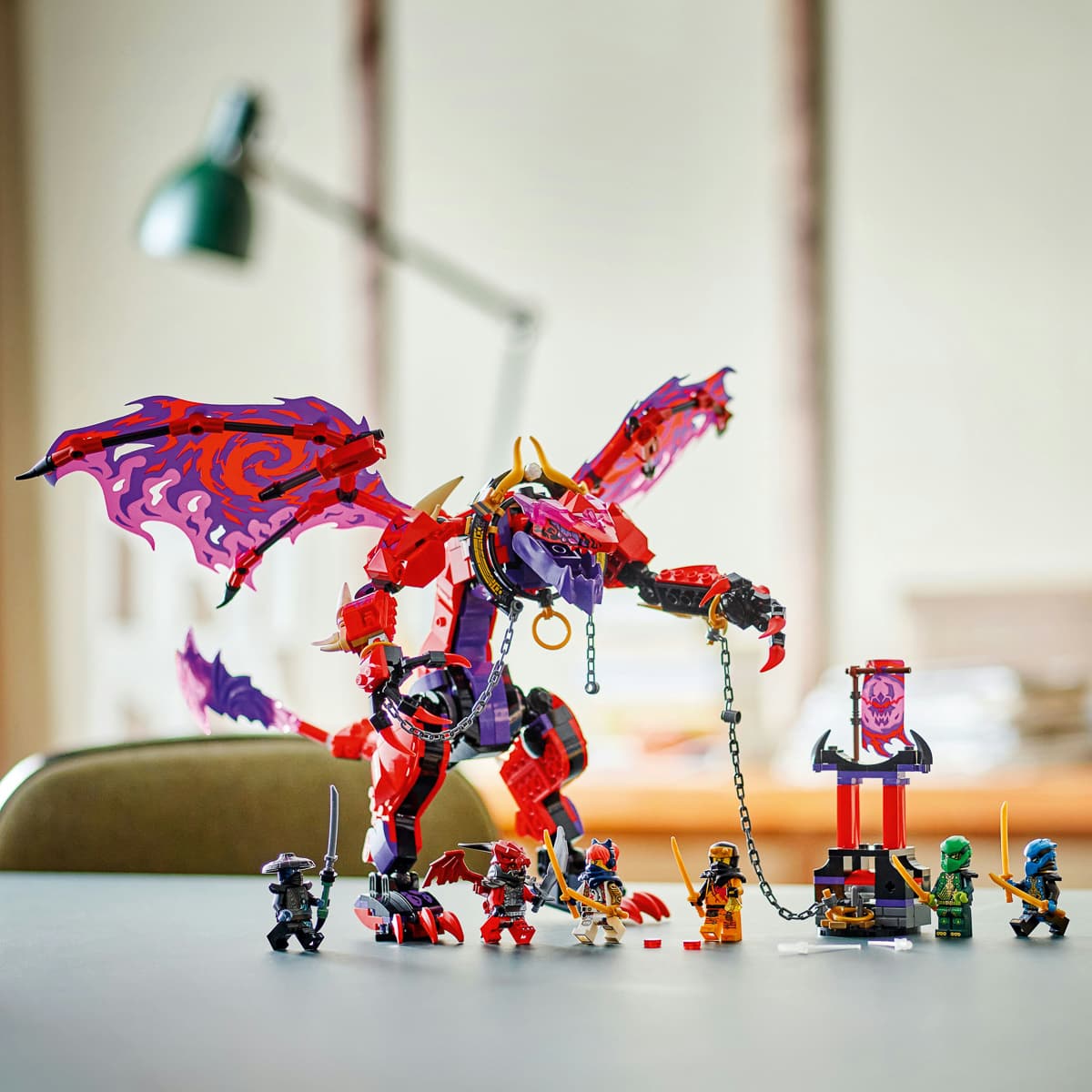 LEGO NINJAGO Громовержець Дракон Хаосу 71832 - 4