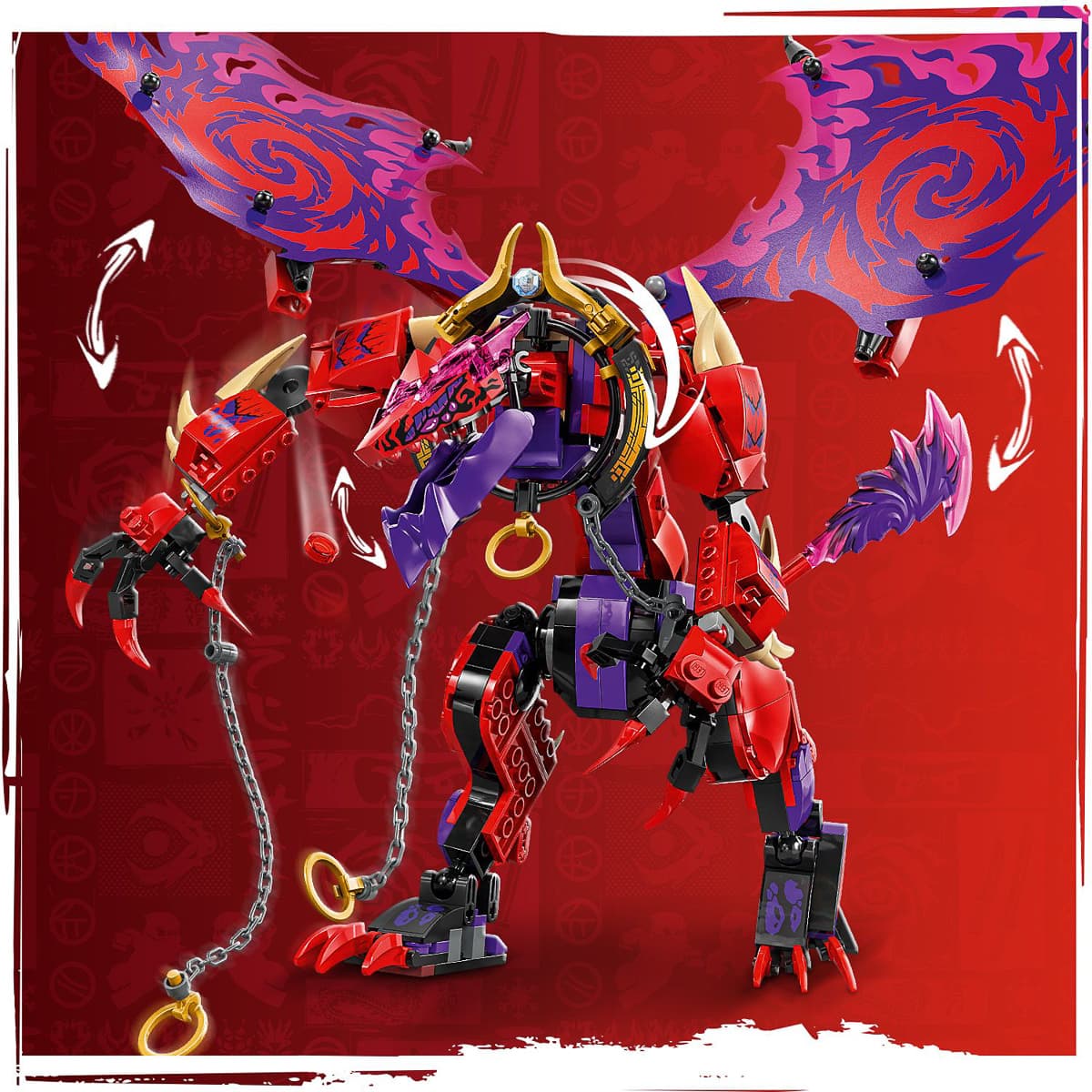 LEGO NINJAGO Громовержець Дракон Хаосу 71832 - 5