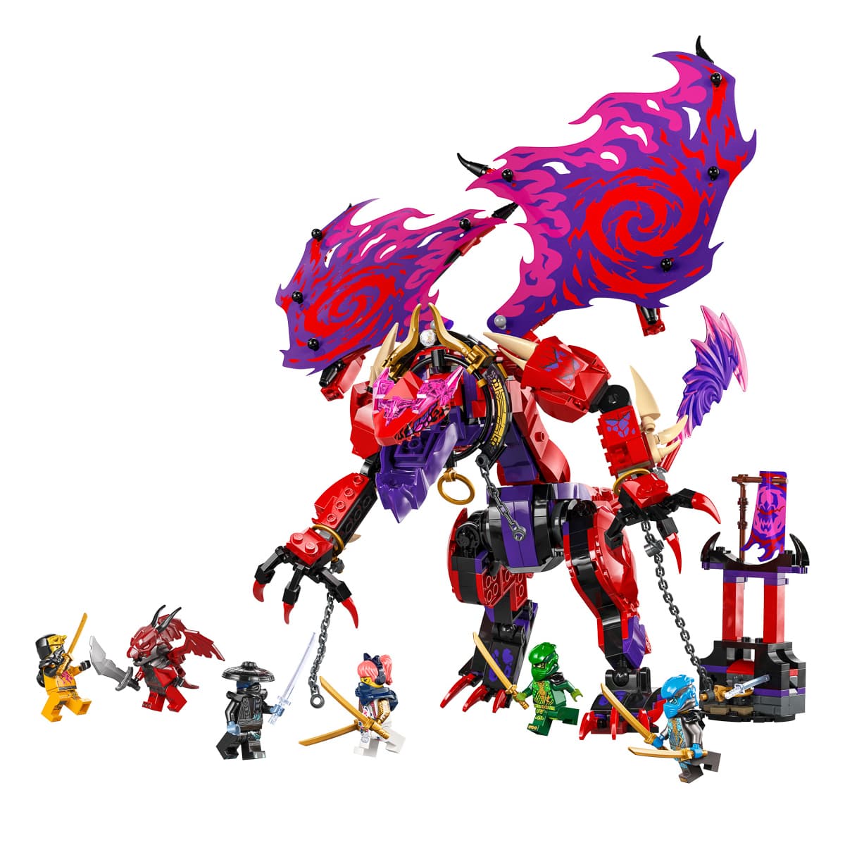 LEGO NINJAGO Громовержець Дракон Хаосу 71832 - 8