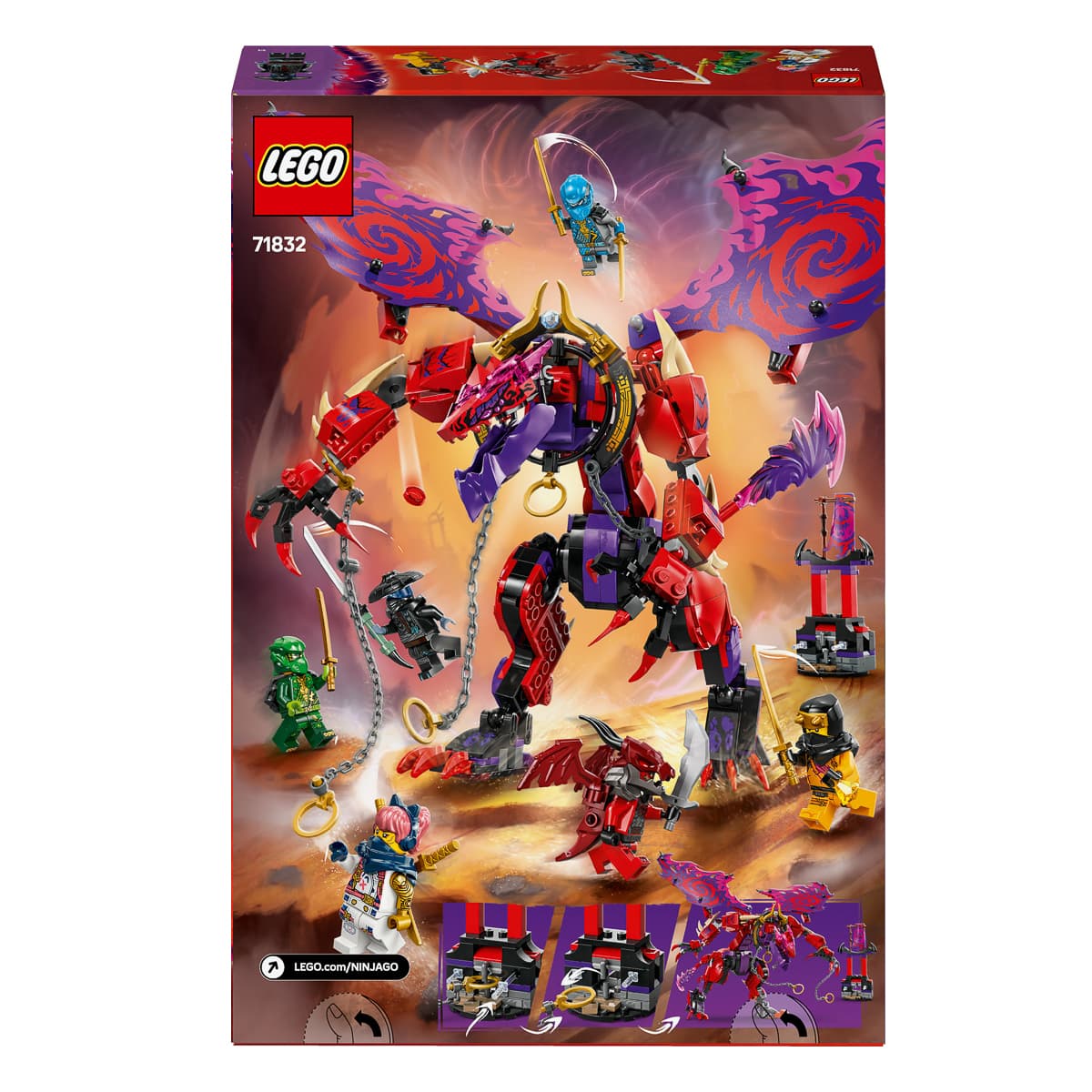 LEGO NINJAGO Громовержець Дракон Хаосу 71832 - 9