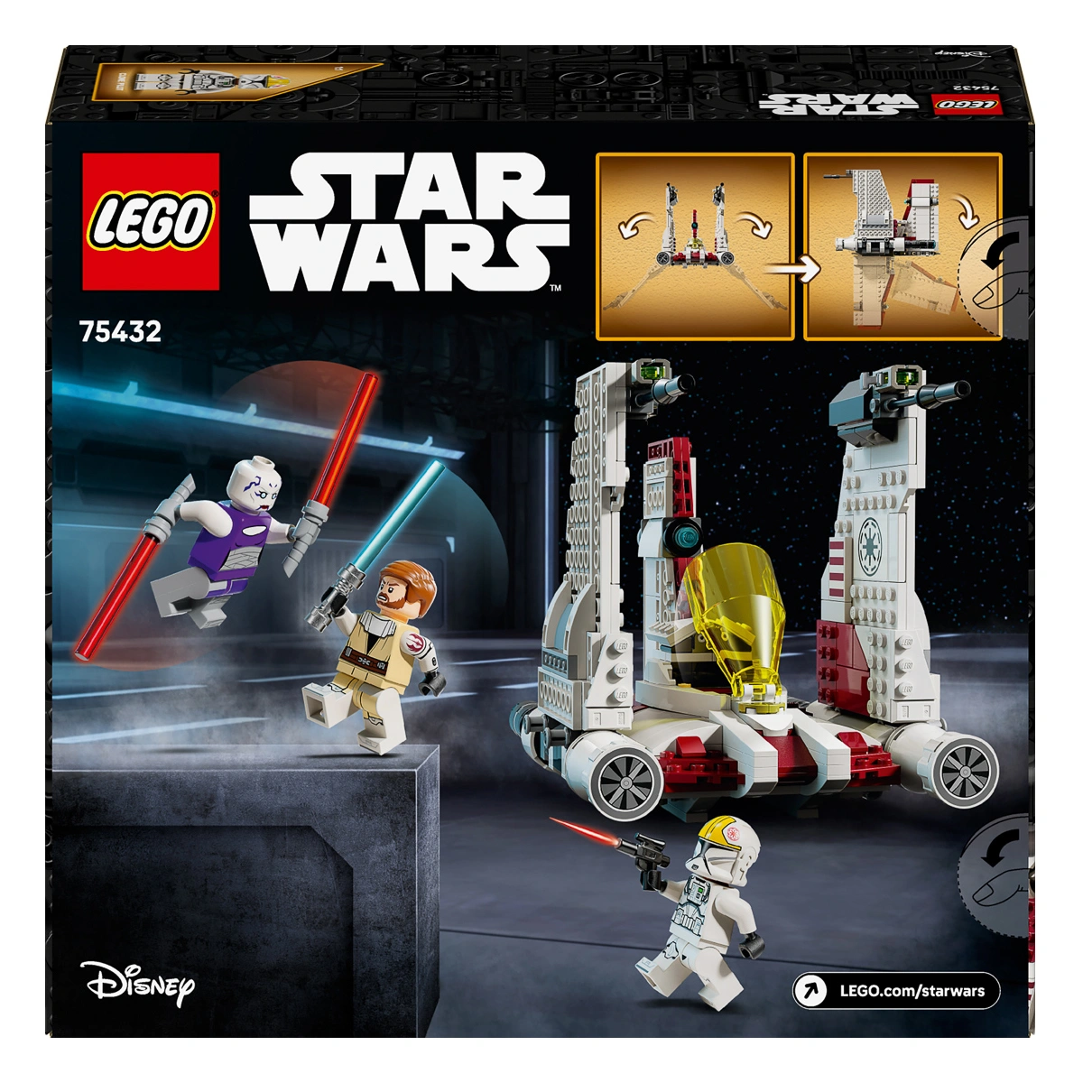 LEGO Star Wars Зоряний винищувач V-19 «Потік» 75432 - 11