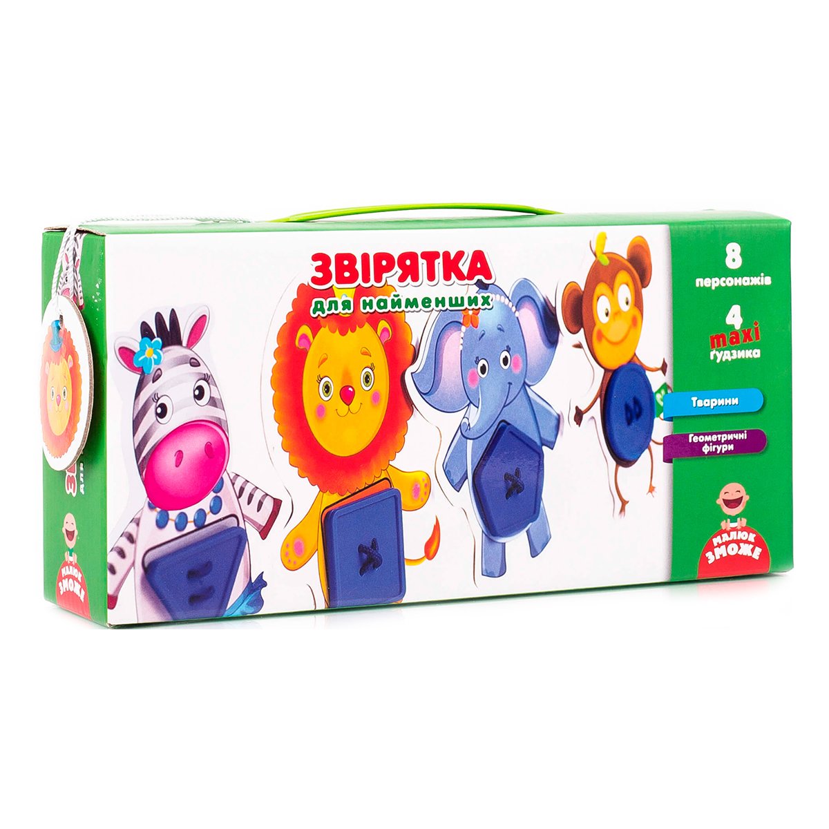 

Игра с пуговицами Vladi Toys Зверята (укр) VT2905-12 ТМ: Vladi Toys, VT2905-12