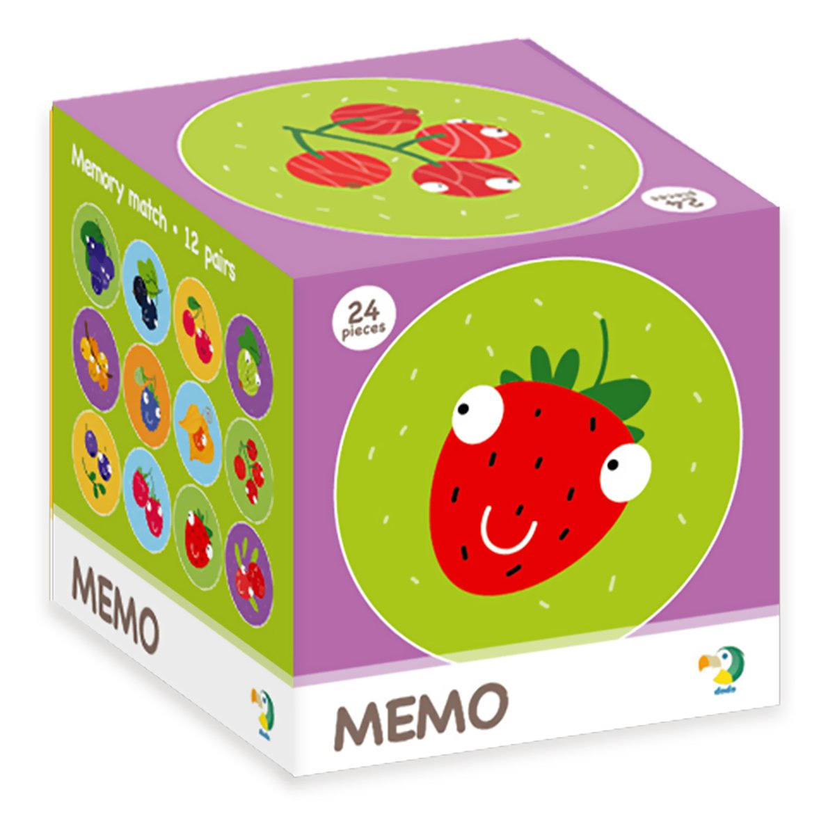

Настольная игра DoDo Мемо Ягодки 300143 ТМ: DoDo, 300143