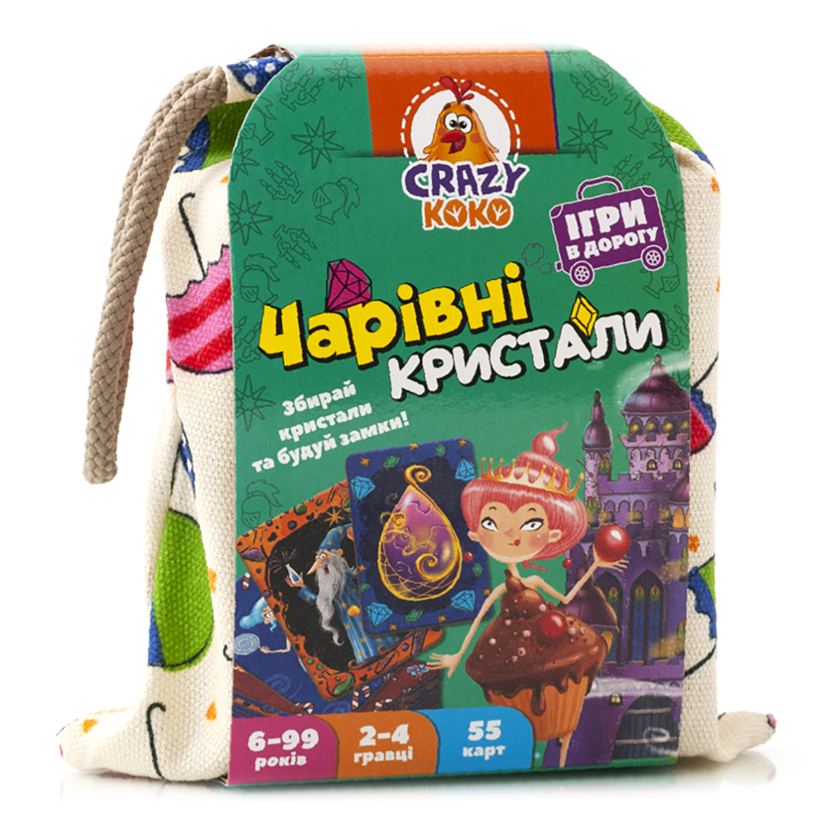 

Игра в мешочке Vladi Toys Очаровательные кристаллы (укр) VT8077-12 ТМ: Vladi Toys, VT8077-12