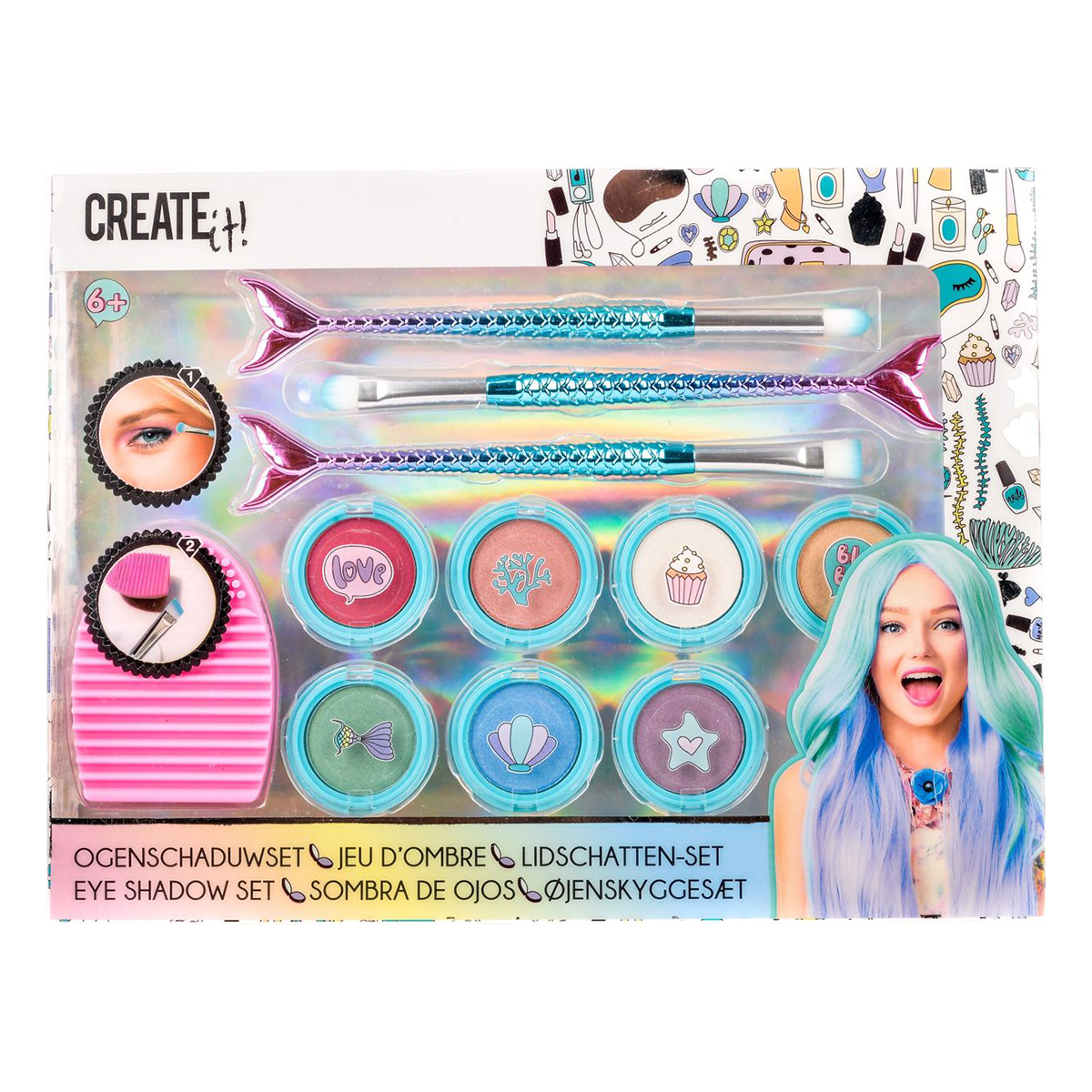 

Набор теней для век Create it Русалочка 84143 ТМ: Create it, 84143