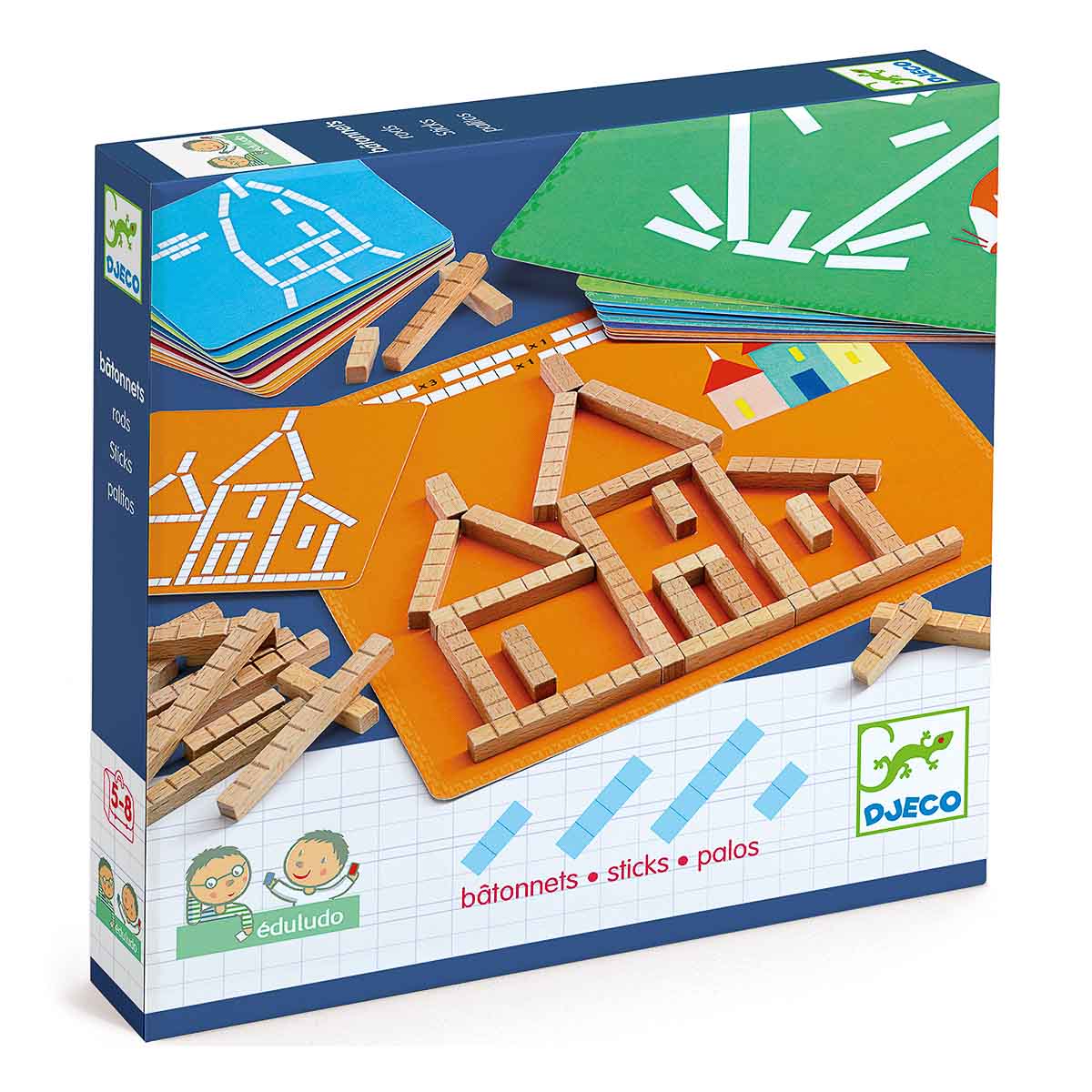 

Настольная игра Djeco Палочки DJ08356 ТМ: Djeco, DJ08356