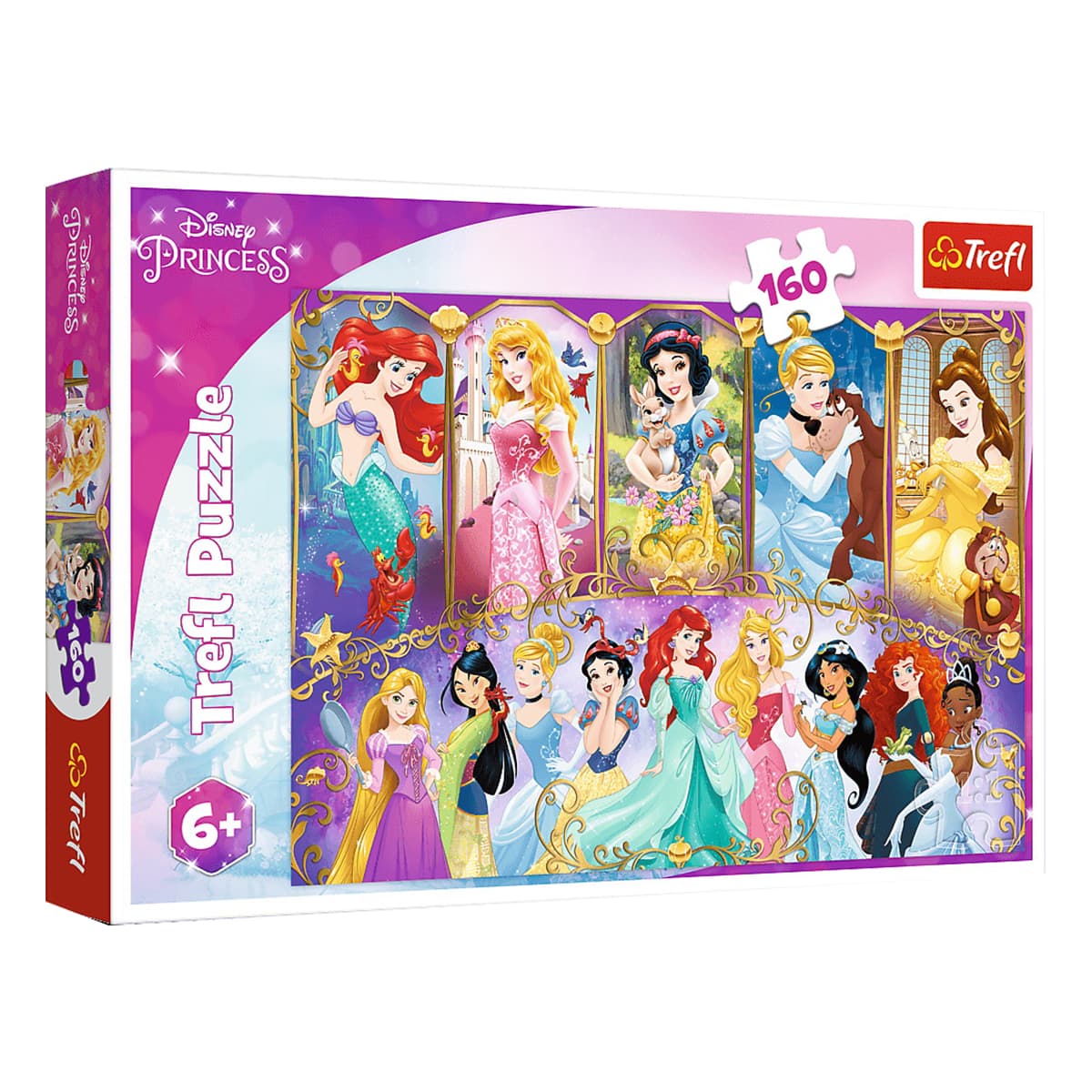 

Пазл Trefl Disney Princess Портреты Принцесс 160 эл 15407 ТМ: Trefl, 15407