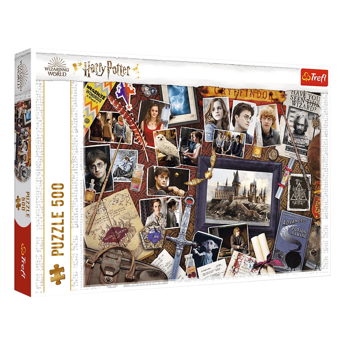 

Пазл Trefl Harry Potter Гарри Поттер Воспоминания из Хогвартса 500 эл 37400 ТМ: Trefl, 37400