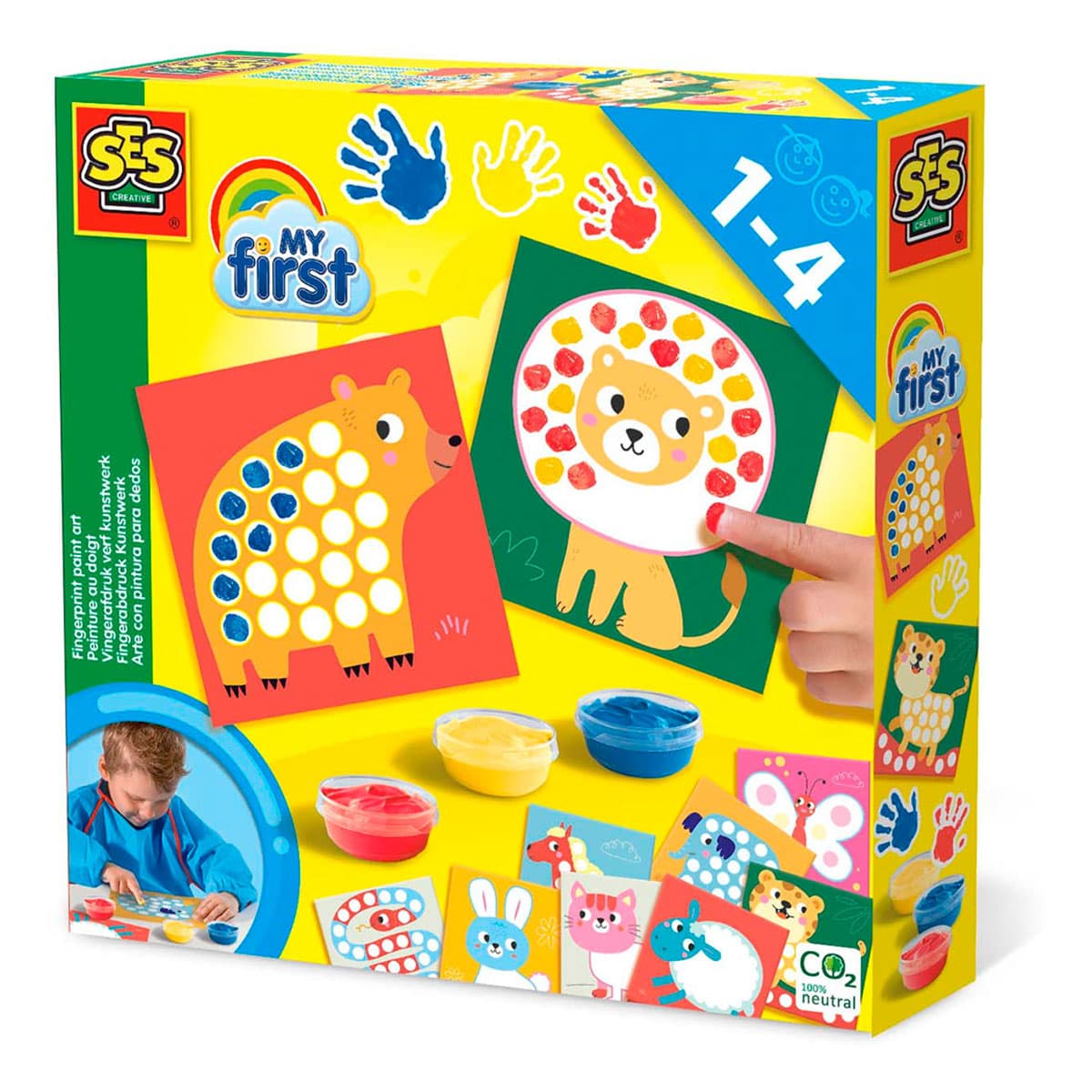 

Набор для рисования Ses Creative My first Мои первые пальчиковые рисунки 14481S ТМ: Ses Creative, 14481S