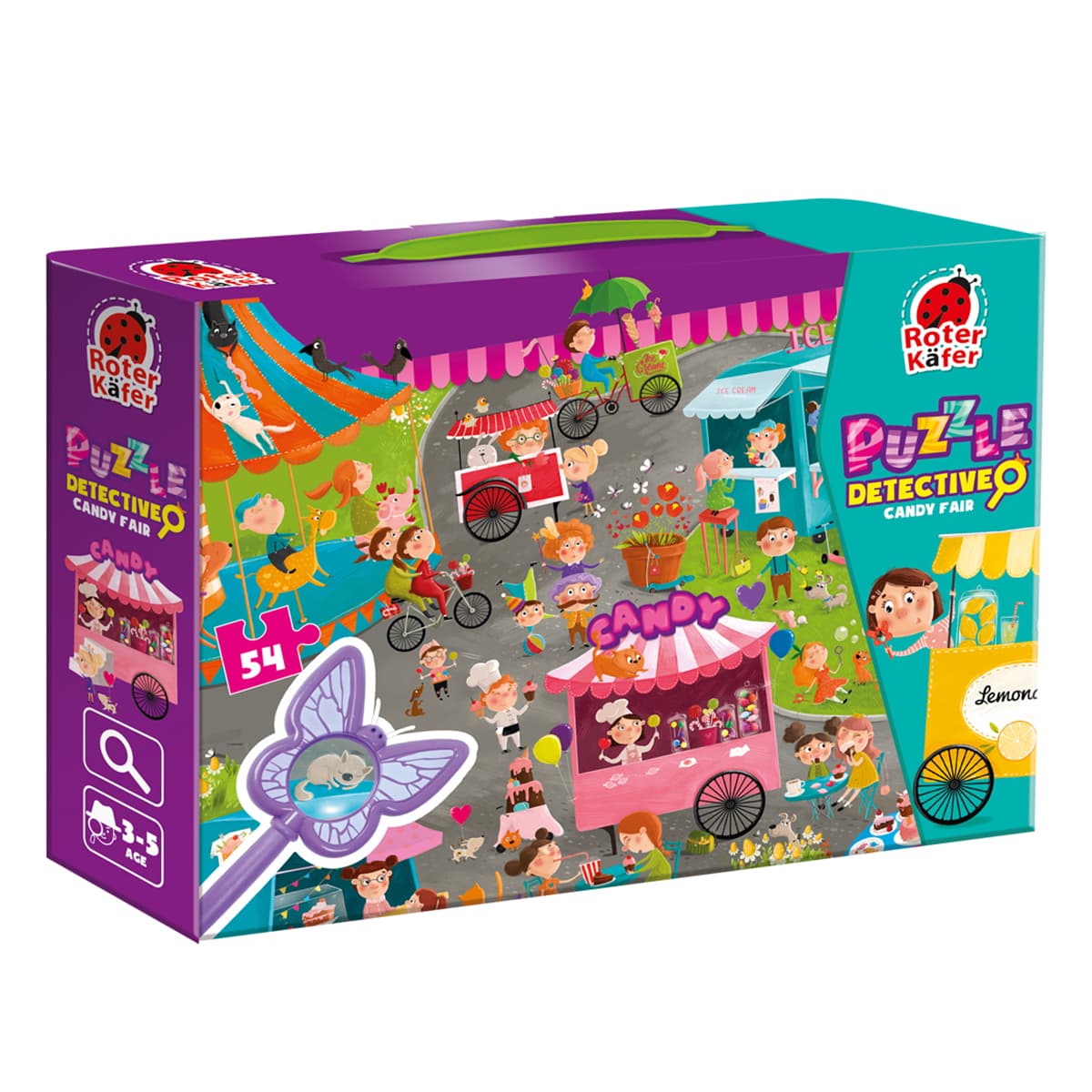 

Настольна игра-пазл Roter Kafer Candy fair 54 эл RK1080-06 ТМ: Roter Kafer, RK1080-06