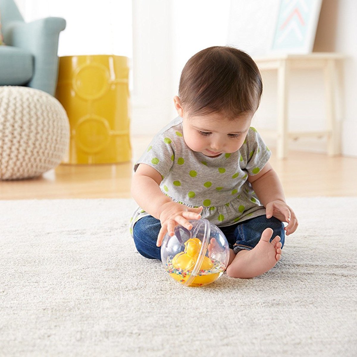 Неваляшка Fisher-Price Каченя в кульці - 3