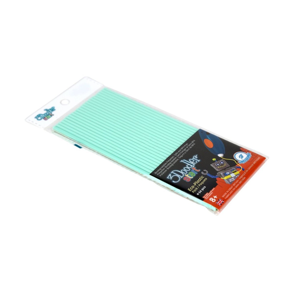 

Набор стержней 3Doodler Start для 3D-ручки, мятный, 24 шт. 3DS-ECO02-MINT-24 ТМ: 3Doodler Start, 3DS-ECO02-MINT-24
