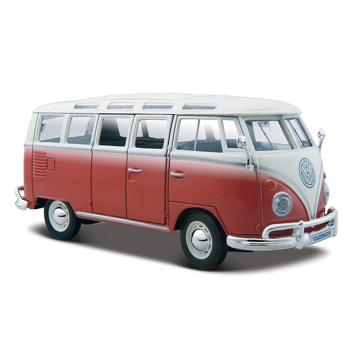 

Автомодель Volkswagen Van Samba (красно-кремовый) 31956 ТМ: Maisto, 31956