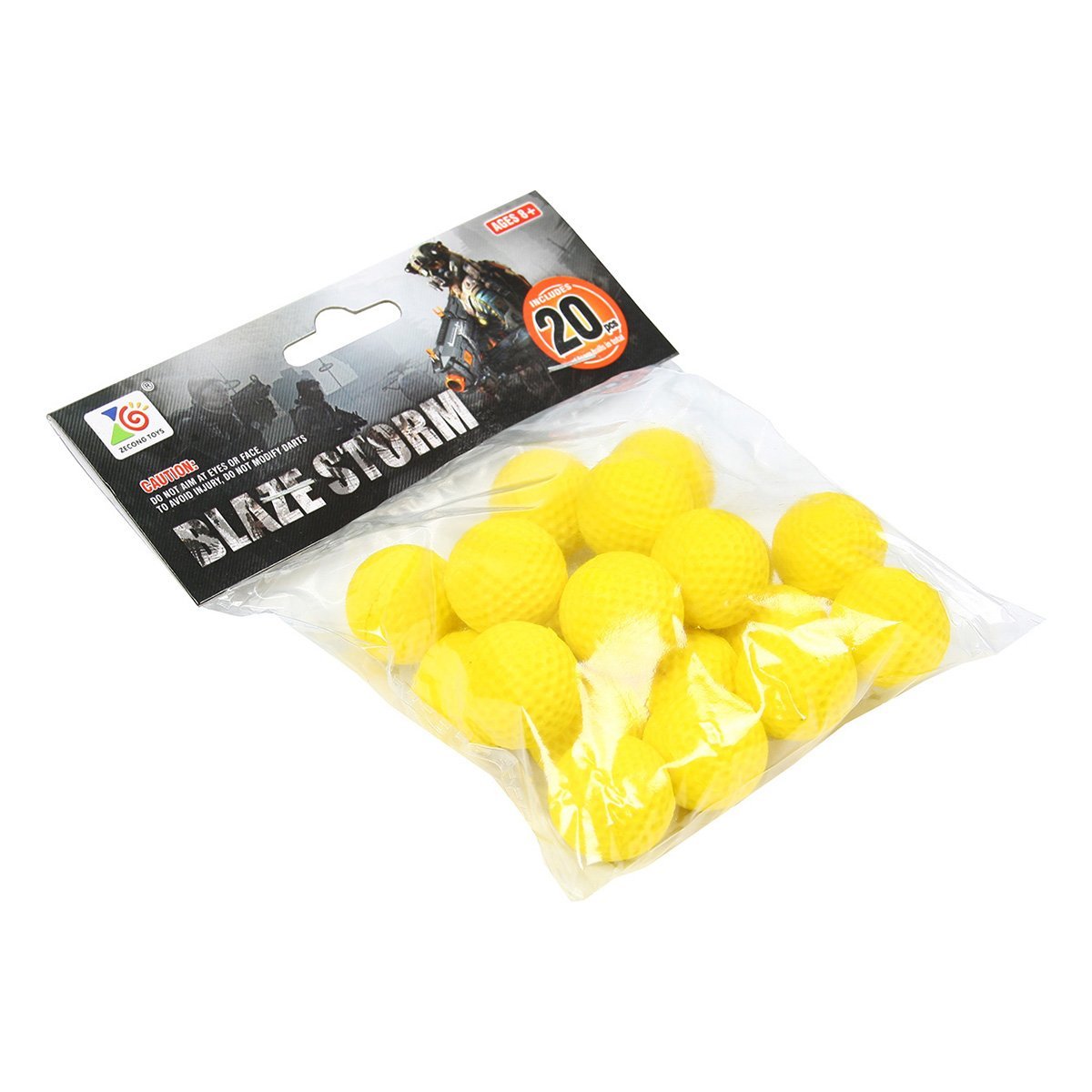 

Мягкие шарики Zecong Toys Storm 20 шт ZC05 ТМ: Zecong Toys, ZC05