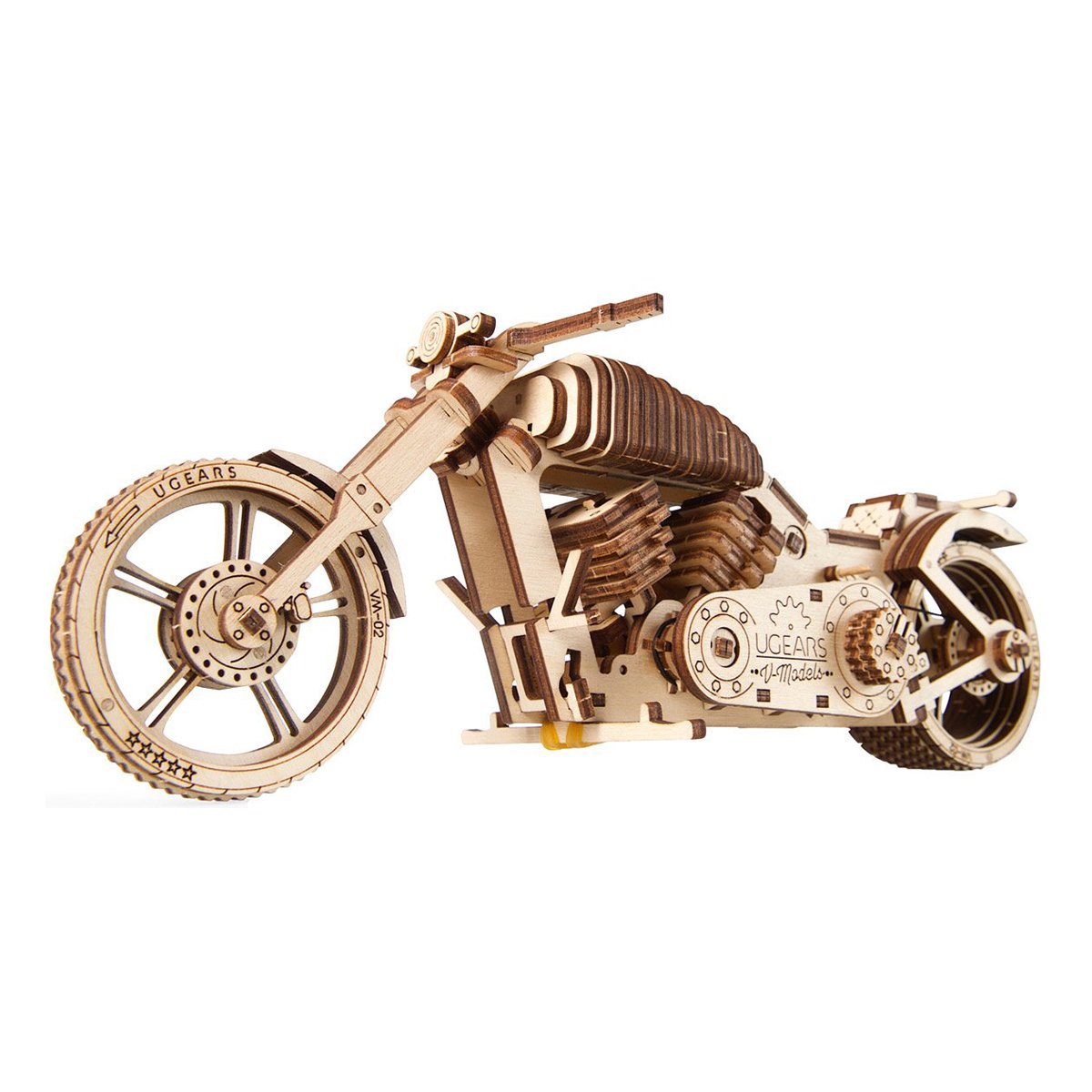 

Механический 3Dпазл Ukrainian Gears Байк 189 эл 70051 ТМ: Ukrainian Gears, 70051